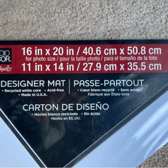 Studio Decor Picture Frame Mat - Picture 2 of 2